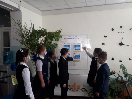 Постерлер «Балқаш қаласының No10 орта мектебі» КММ-де орналастырылды.