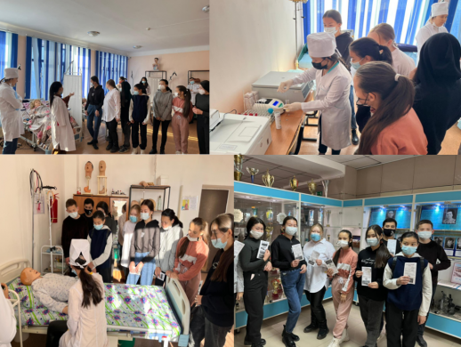 Учащиеся 9 классов посетили колледжи по профориентации.