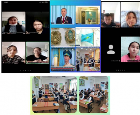 Информация круглого стола на тему: «Государственные символы Казахстана и история его развития»