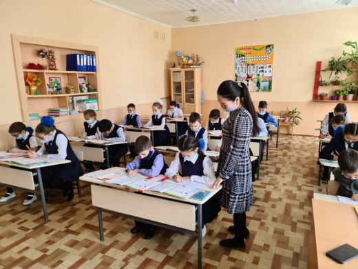 В начальных классах проведена олимпиада в 3-4 классах «Мир информационных технологий»