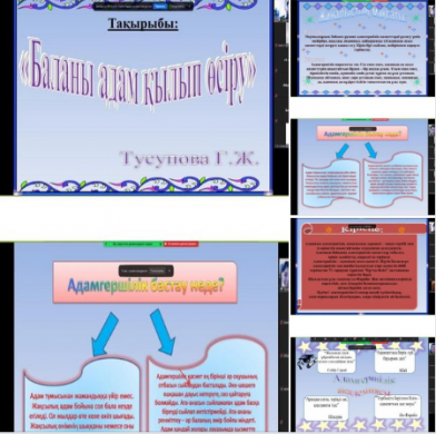 Прошло родительское собрание на тему 