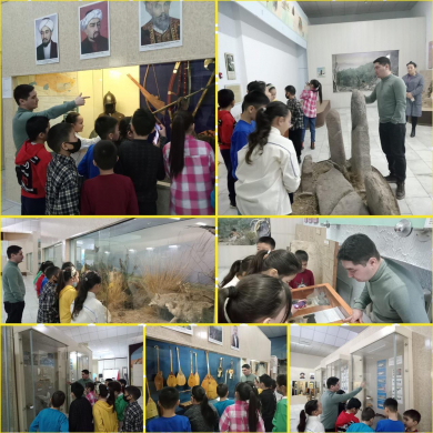 Учащиеся 4 Ә класса, классный руководитель-Бекбенбетова Г. К. посетили городской историко-краеведческий музей.