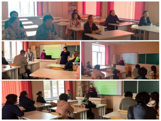 В нашей школе 9.04.22 Мукаметжан Тогжан дауреновна провела семейный час для родителей учащихся 11 класса.