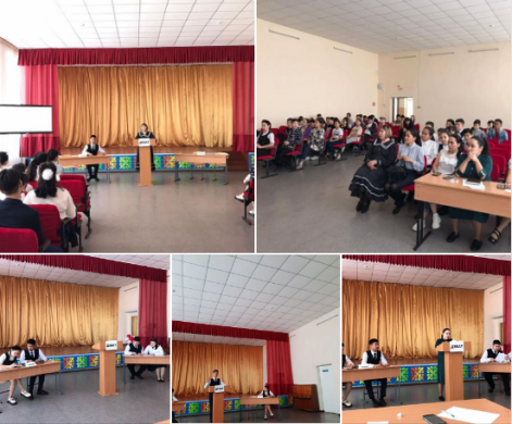 Внутришкольный дебатный дебатный турнир прошел в КГУ Школа №5 с 7 по 10 классы.