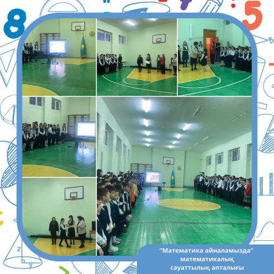 Были ознакомлены с планом проведения Недели математической грамотности 