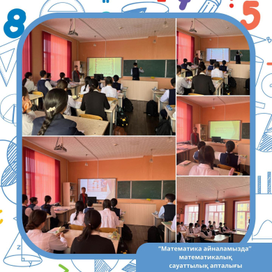 Проведен конкурс среди 8 классов на тему 