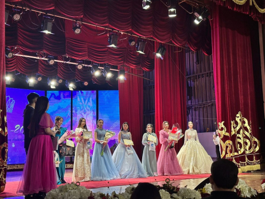 Конкурс «Мисс Балхаш-2023» проходил во дворце медника М. Хамзина в нашем городе.