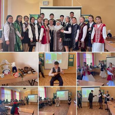 Среди 1-11 классов нашей школы прошли классные часы на тему  «Добро пожаловать, Наурыз!