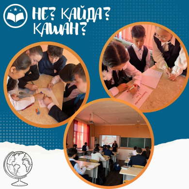 4 апреля в 8 А классе в честь недели читательской грамотности 