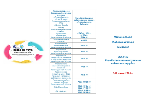 Национальная информационная кампания 
