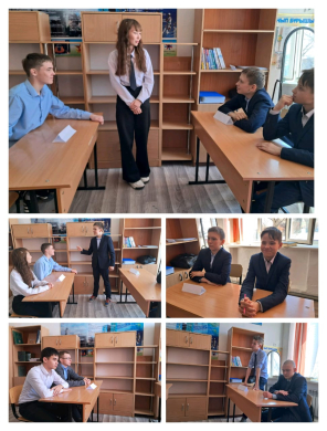 В рамках реализации проекта «Ұшқыр ой алаңы»  с целью повышения правовой грамотности  школьников, формирование у них активной гражданской позиции и осознанного отношения к закону, профилактики правонарушений среди детей и подростков,  1 апреля 2025 г.  уч