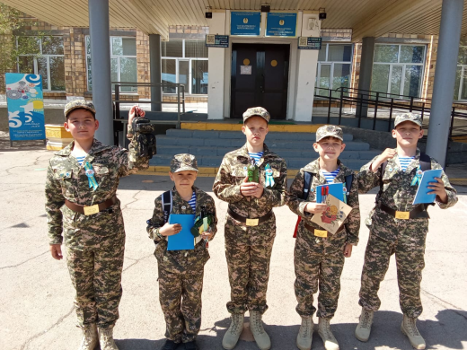 Сегодня в нашей школе прошёл «Слёт мальчишей»