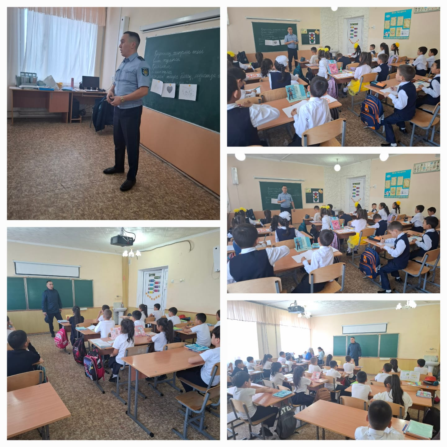  1-4 сыныптар арасында   «Жасөспірімдер арасындағы құқық бұзушылықтың алдын алу» «Жол ережесін сақтау- қауіпсіздік кепілі»