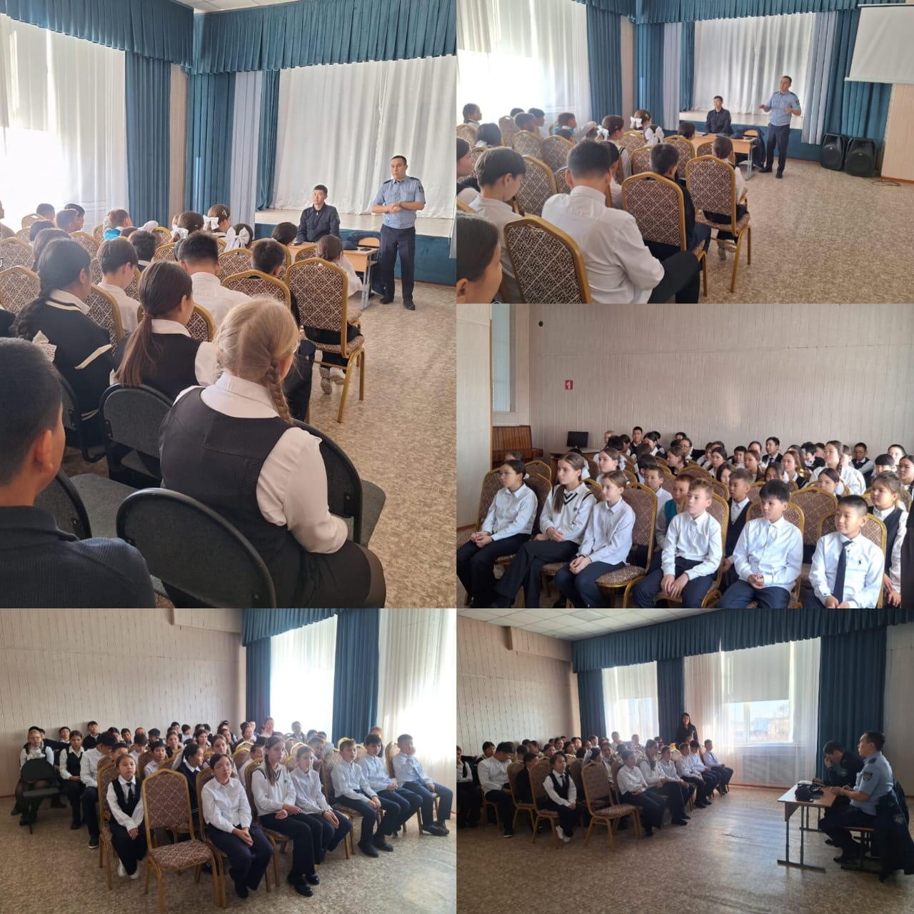 Балқаш қ. ПБ ЮПТ УПИ полиция капитаны Коразбаев Н.А   кездесу