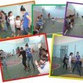 1 июня ко Дню Защиты детей в  мини центре «Айбөбек» при средней школе №24  был проведен семейный конкурс «Толағай».