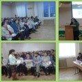 In school №24 October 25 passed school-wide parent meeting