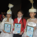 The town competition of reading poems of Saken Seifullin was conducted among pupils of schools and students of colleges on 14.12.2014 in the Palace of Metallurgists after M.Khamzin.