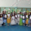 Traditional the IV competition “Бұрымды қыз-2015” was conducted among the girls of 5-7th grades. 