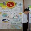 В средней школе №24 среди 1-8 классов была организована выставка рисунков посвященная дню духовного согласия на тему:  «Мы выступаем за мир», «Мы за мир».