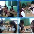 School-lyceum competition for checkers within the month 