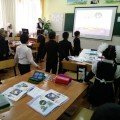 According to the plan of the Festival of Languages was held an open lesson on natural science  on the theme 
