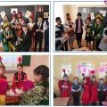 On the eve of the Nauryz holiday, the school held class hours ...