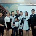 The team of the boarding school № 2 won the second place in the contest 