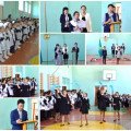In the boarding school № 2 held a solemn line dedicated to the holidays on the 7th and 9th of May...