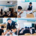 Within the week of mastery in the use of ICT, were held open lessons  on history and the Russian language ...