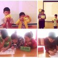  The game hour “Interesting Moment” with children for the development of logic...