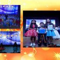Passed a contest of children's songs and dances 