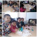А creative lesson called “Welcome, New Year” was held...