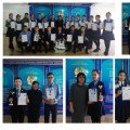 On January 16, our school hosted the awarding ceremony of city and regional subject Olympiad winners.