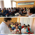 Specialists of the city center for the prevention and control of AIDS held a meeting with schoolchildren on the topic 