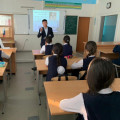 Among high school students was held a discussion to clarify the article President Kassym-Zhomart Tokayev, 