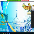 27.11.2020 года в КГУ «ОСШ №10 г. Балхаш» проведен праздничный онлайн концерт «Елбасым - мақта нышым!».