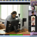 On the ZOOM platform, an online tour of universities was held with students in grades 10 and 11 ...