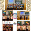 In the 1st grades, the event “farewell to the alphabet” was held
