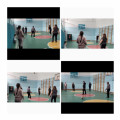 In boarding school No. 24 of the education department of the city of Balkhash, the department of education of the Karaganda region, a friendly meeting on volleyball was held among the teachers of the school.