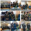 A meeting was organized with the soldiers-internationalists in the school library center...