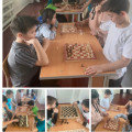 A school chess tournament was held during spring break.