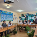 An open class hour was organized and held with 11th grade students on the topic 