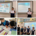 Today in the lesson of the Kazakh language and literature there was a lesson dedicated to the Great Patriotic War on the theme 