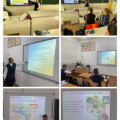 On October 10, in order to improve the efficiency of work to prevent child road traffic injuries, class teachers held hours of communication on the rules of the road.