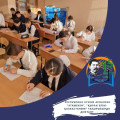 19 октября в рамках мероприятий ко Дню Республики все классы написали диктант на тему «Атамекен», «Қыран елим-Қазақстан».
