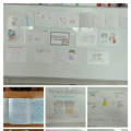 “Legal Navigator”, the school held an exhibition of drawings “The legal world through the eyes of children”, “My rights”, an essay contest “Kazakhstan law”, a poster contest “I have the right”.