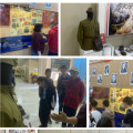  6th grade students, homeroom teacher A.M. Utesheva visited the city Museum of Local Lore.   Schoolchildren looked with interest at various exhibits,