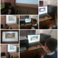 In the 6th grade, topics in the Russian language were consolidated with the help of interactive games 