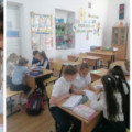 In the 2nd grade, students in groups completed the final test on 