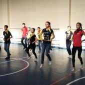 Танцевальный марафон современного танца в рамках программы «Рухани жаңғыру
